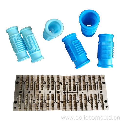 plastic irrigation inline round dripper emitter mould